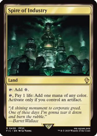 Spire of Industry (Surge Foil) (FIC-426) - [Commander: FINAL FANTASY] Foil