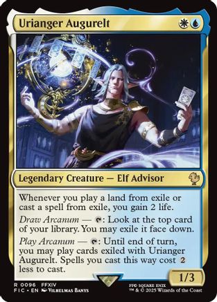 Urianger Augurelt (Surge Foil) (FIC-096) - [Commander: FINAL FANTASY] Foil