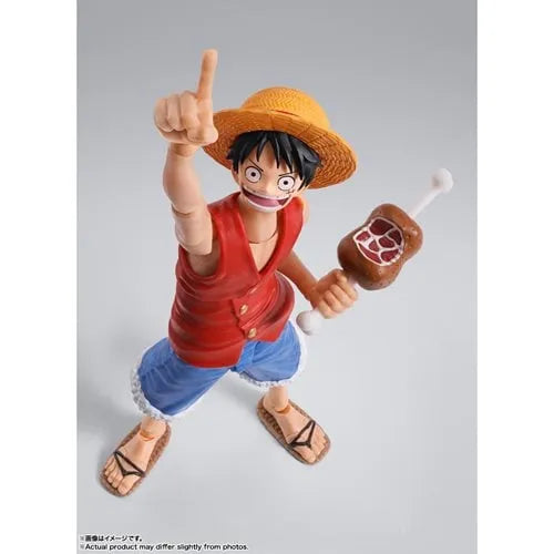 Figurine articulée SHFiguarts Monkey D. Luffy Romance Dawn One Piece