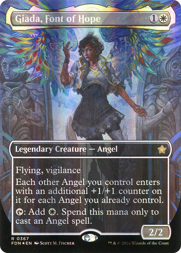 Giada, Font of Hope (FDN-367) - [Foundations] (Borderless) Foil