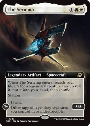 The Seriema (Extended Art) (EOE-323) - [Edge of Eternities] Foil