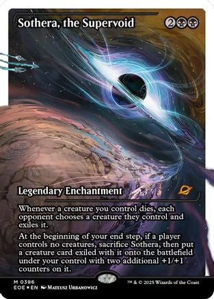Sothera, the Supervoid (Fracture Foil) (EOE-386) - [Edge of Eternities] Foil