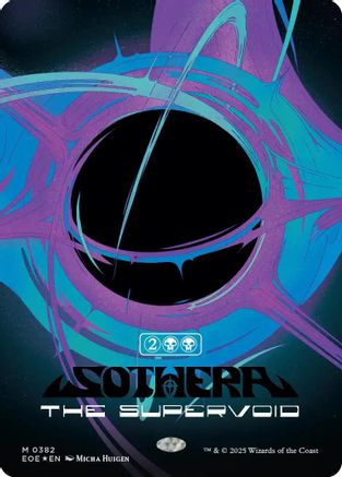 Sothera, the Supervoid (Singularity Foil) (EOE-382) - [Edge of Eternities] Foil