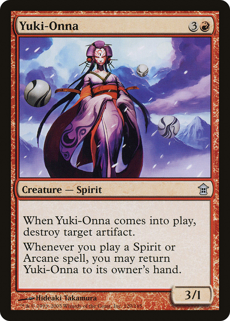 Yuki-Onna (SOK-120) - [Saviors of Kamigawa] Foil