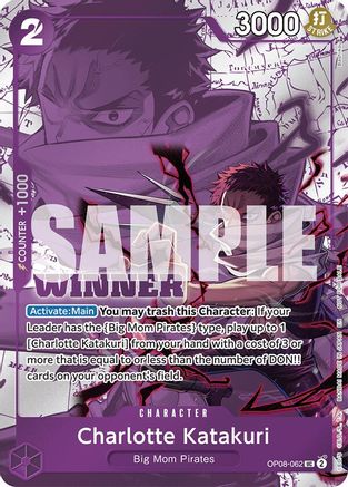 Charlotte Katakuri (Winner Pack 2025 Vol. 3) (OP08-062) - One Piece Promotion Cards