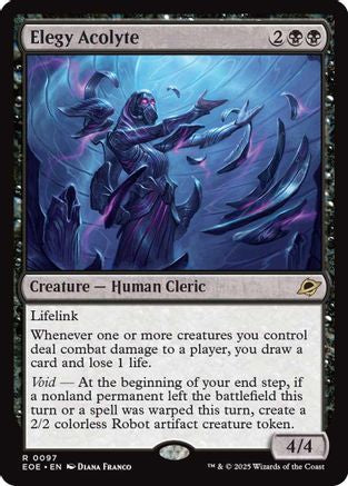 Elegy Acolyte (EOE-097) - [Edge of Eternities] Foil