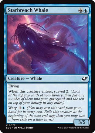 Starbreach Whale (EOE-077) - [Edge of Eternities] Foil