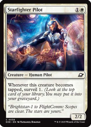 Starfighter Pilot (EOE-038) - [Edge of Eternities] Foil