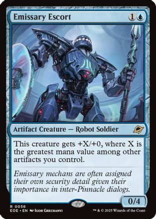 Emissary Escort (EOE-056) - [Edge of Eternities] Foil