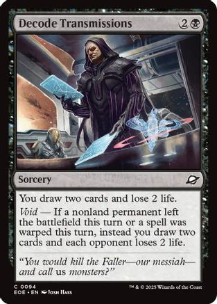 Decode Transmissions (EOE-094) - [Edge of Eternities] Foil