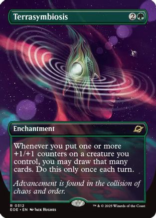 Terrasymbiosis (Borderless) (EOE-312) - [Edge of Eternities] Foil
