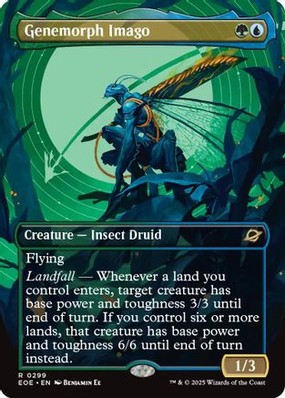 Genemorph Imago (Borderless) (EOE-299) - [Edge of Eternities]