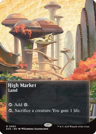 High Market (0063) (Borderless) (EOS-063) - [Edge of Eternities: Stellar Sights]