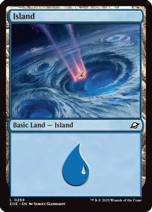 Island (0269) (EOE-269) - [Edge of Eternities] Foil