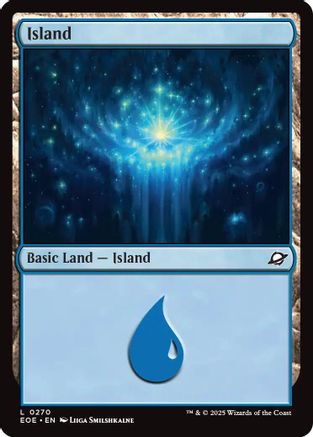 Island (0270) (EOE-270) - [Edge of Eternities] Foil