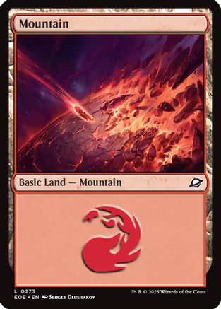 Mountain (0273) (EOE-273) - [Edge of Eternities] Foil