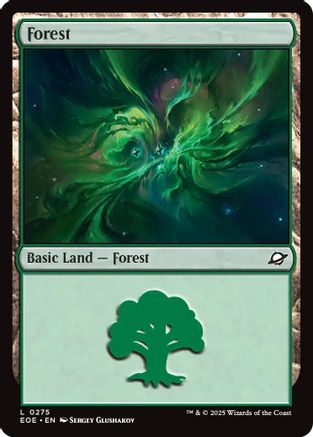 Forest (0275) (EOE-275) - [Edge of Eternities] Foil