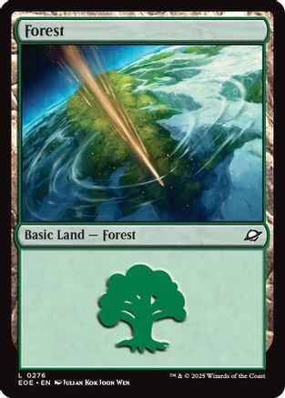 Forest (0276) (EOE-276) - [Edge of Eternities] Foil