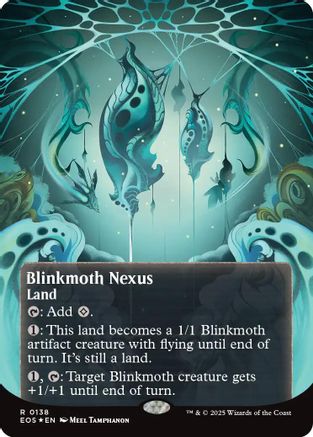 Blinkmoth Nexus (0138) (Borderless) (Galaxy Foil) (EOS-138) - [Edge of Eternities: Stellar Sights] Foil
