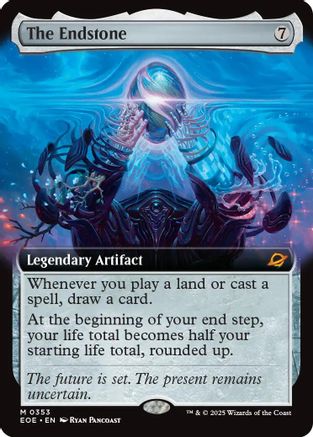 The Endstone (Extended Art) (EOE-353) - [Edge of Eternities]