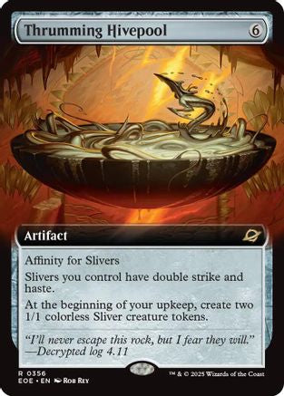 Thrumming Hivepool (Extended Art) (EOE-356) - [Edge of Eternities]