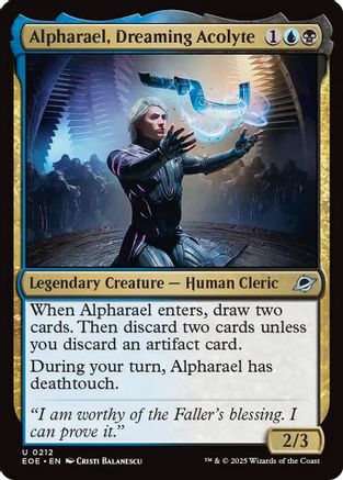 Alpharael, Dreaming Acolyte (EOE-212) - [Edge of Eternities] Foil