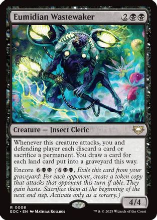 Eumidian Wastewaker (EOC-008) - [Commander: Edge of Eternities]