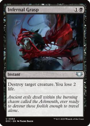 Infernal Grasp (EOC-084) - [Commander: Edge of Eternities]