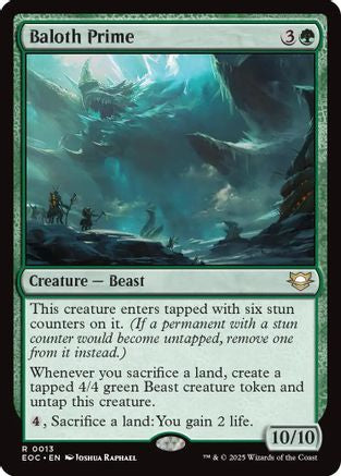 Baloth Prime (EOC-013) - [Commander: Edge of Eternities]