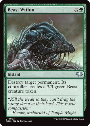 Beast Within (EOC-093) - [Commander: Edge of Eternities]