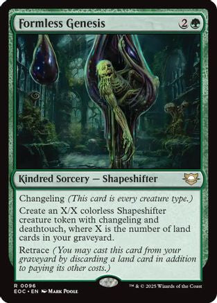 Formless Genesis (EOC-096) - [Commander: Edge of Eternities]