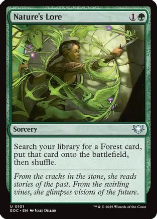 Nature's Lore (EOC-101) - [Commander: Edge of Eternities]
