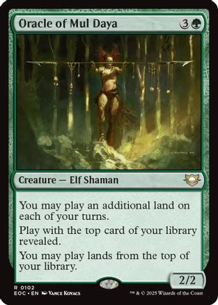 Oracle of Mul Daya (EOC-102) - [Commander: Edge of Eternities]