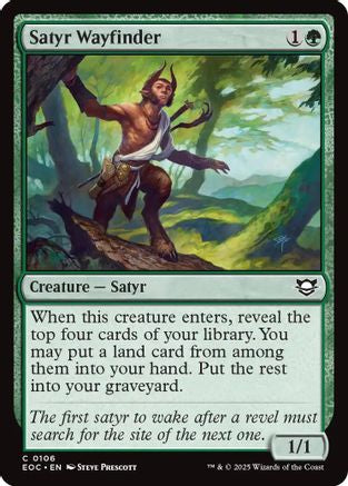 Satyr Wayfinder (EOC-106) - [Commander: Edge of Eternities]