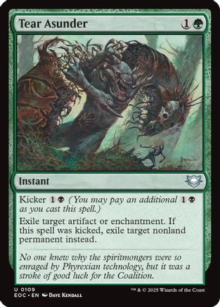 Tear Asunder (EOC-109) - [Commander: Edge of Eternities]