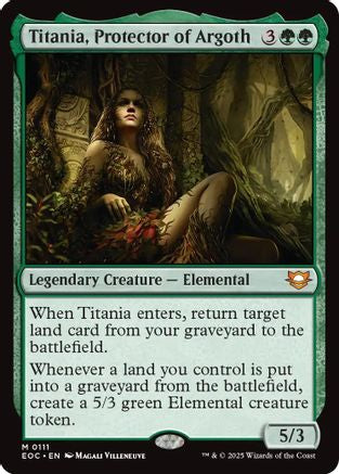 Titania, Protector of Argoth (EOC-111) - [Commander: Edge of Eternities]