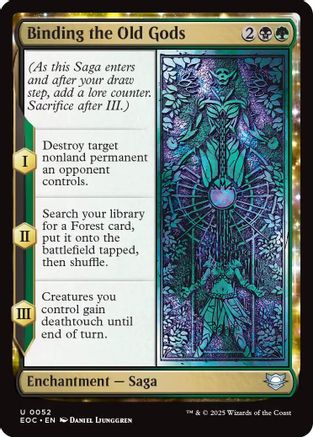 Binding the Old Gods (EOC-052) - [Commander: Edge of Eternities]