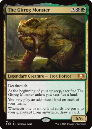 The Gitrog Monster (EOC-117) - [Commander: Edge of Eternities]