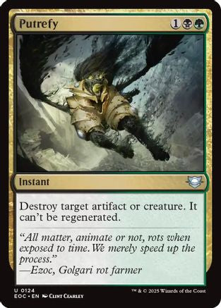 Putrefy (EOC-124) - [Commander: Edge of Eternities]