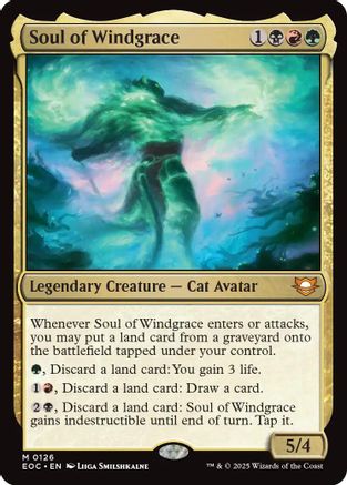 Soul of Windgrace (EOC-126) - [Commander: Edge of Eternities]