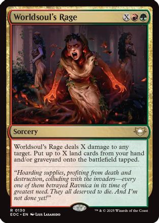 Worldsoul's Rage (EOC-130) - [Commander: Edge of Eternities]