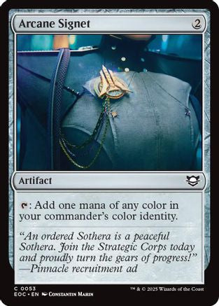 Arcane Signet (EOC-053) - [Commander: Edge of Eternities]