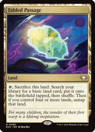 Fabled Passage (EOC-060) - [Commander: Edge of Eternities]