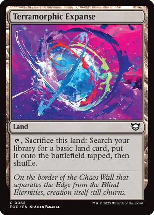 Terramorphic Expanse (EOC-062) - [Commander: Edge of Eternities]