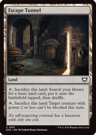 Escape Tunnel (EOC-157) - [Commander: Edge of Eternities]