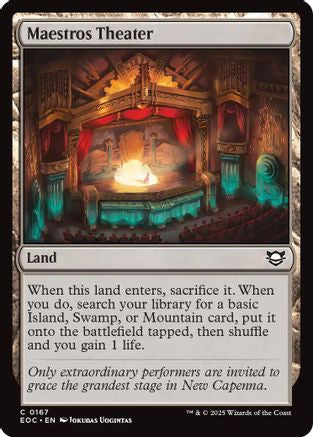 Maestros Theater (EOC-167) - [Commander: Edge of Eternities]