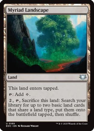 Myriad Landscape (EOC-169) - [Commander: Edge of Eternities]