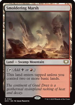 Smoldering Marsh (EOC-182) - [Commander: Edge of Eternities]