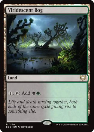 Viridescent Bog (EOC-190) - [Commander: Edge of Eternities]
