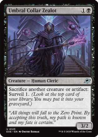 Umbral Collar Zealot (EOE-123) - [Edge of Eternities] Foil